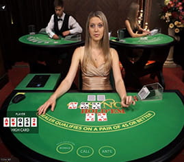 Play Casino Hold'em at BetVictor