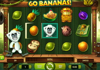 Interface of an Online Slots Game