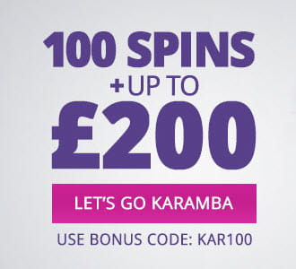Karamba Casino Welcome Offer